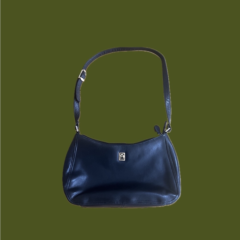 Etienne Aigner Vintage Black Shoulder Bag